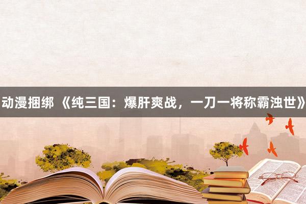 动漫捆绑 《纯三国：爆肝爽战，一刀一将称霸浊世》