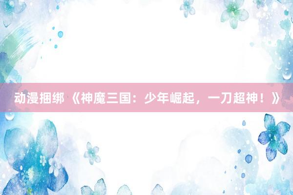 动漫捆绑 《神魔三国：少年崛起，一刀超神！》